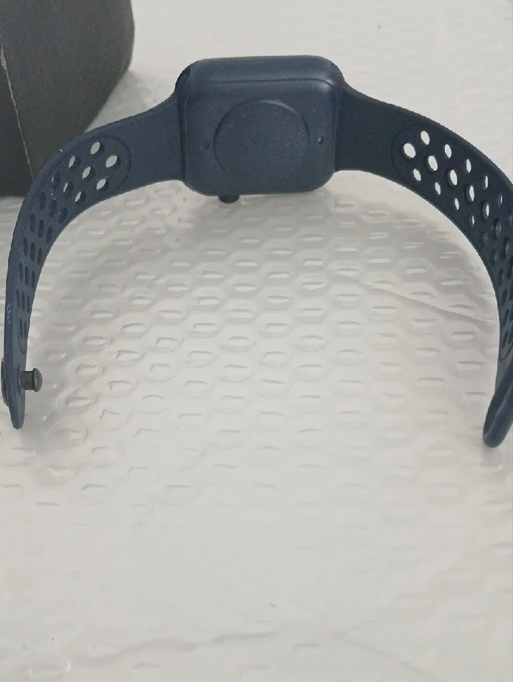 Smart Fitness Watch with Navy Sport Band